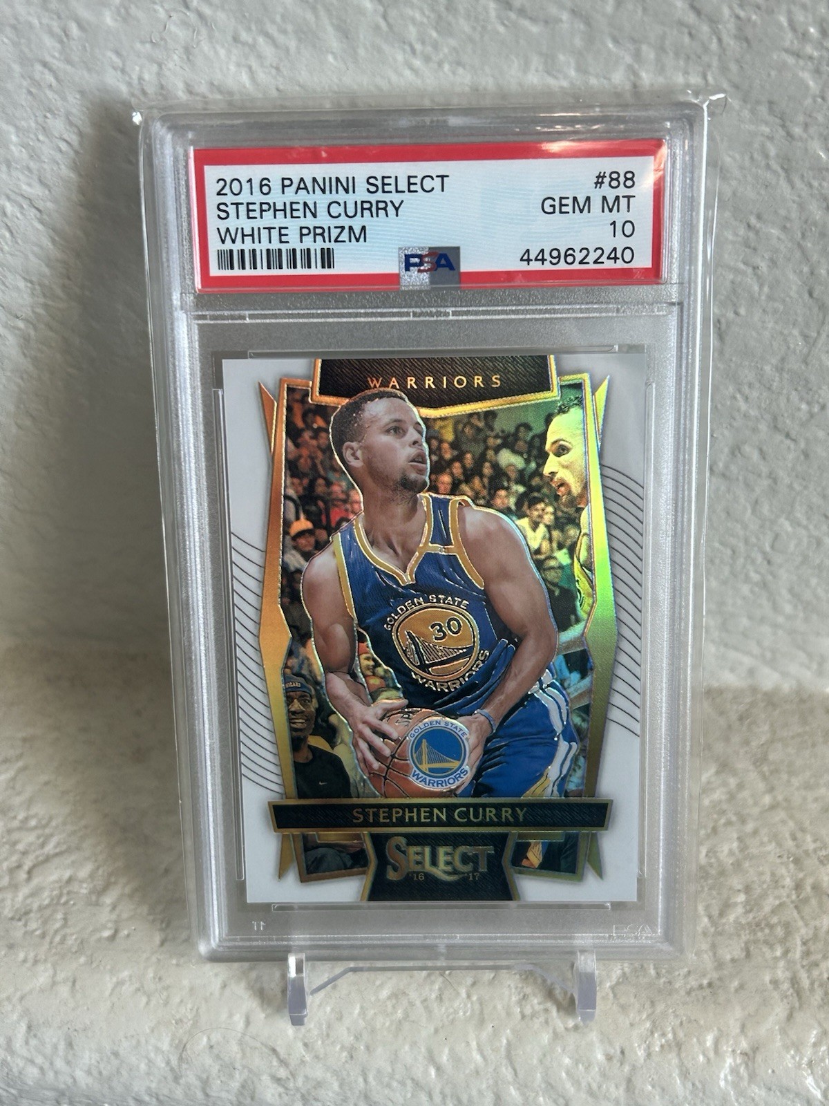 2016-17 Panini Select - Concourse Stephen Curry #88 White Prizm /149
