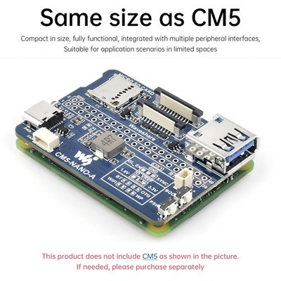 Raspberry CM5 Compute Module IO Baseboard 5 Grundlegende Erweiterungskarte NANO