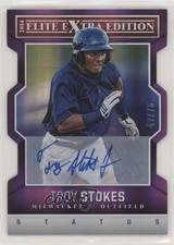 2014 Panini Elite Extra Edition 47/75 Troy Stokes Jr #78 Auto 0c6