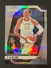 A'Ja Wilson 2024 WNBA Prizm Silver Holo Aces 86