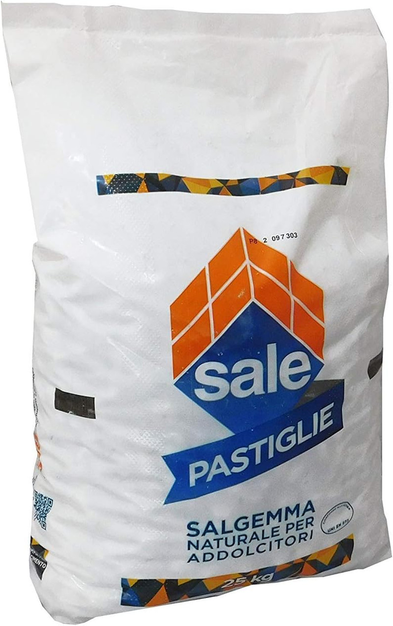 Sale in Pastiglie per Addolcitore in Sacchi Da 25 Kg Salgemma per Addolcimento A