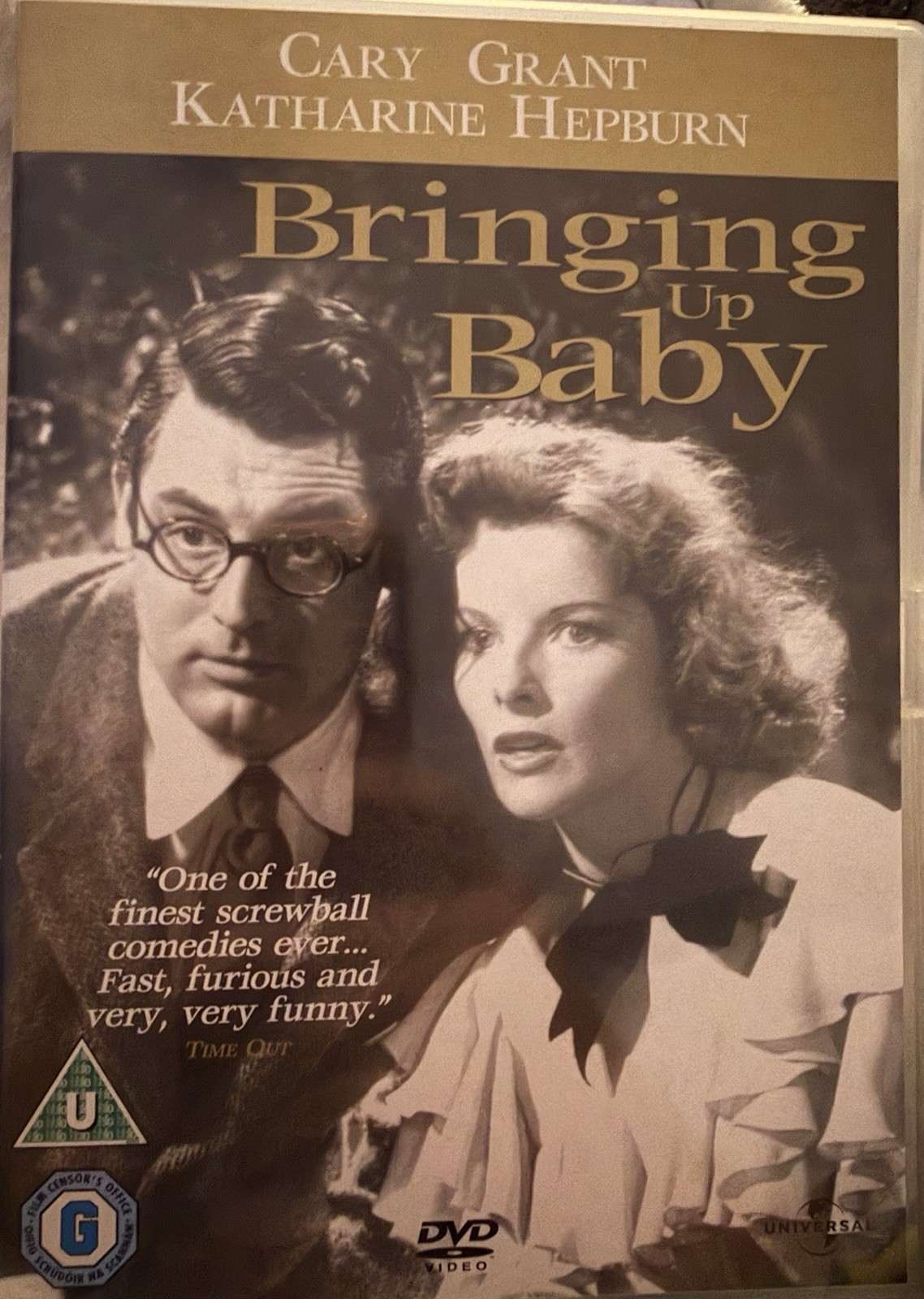 Bringing Up Baby DVD NEW & SEALED    Katharine Hepburn Cary Grant