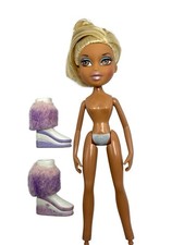 Muñeca patinadora Bratz Ice Champions Vinessa 2006 y botas desnudas desnudas MGA