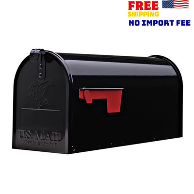 Architectural Mailboxes Elite Galvanized Steel, Medium, Post-Mount Mailbox in