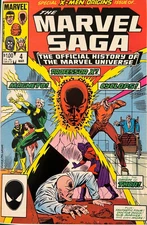 Marvel Saga #4 March 1986 Copper Age Marvel Comics (VF-NM)