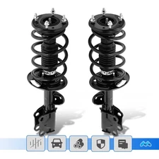 Pair Front Struts Shocks w/ Coil Springs For 2013-2019 Ford Taurus 3.5L SE SEL