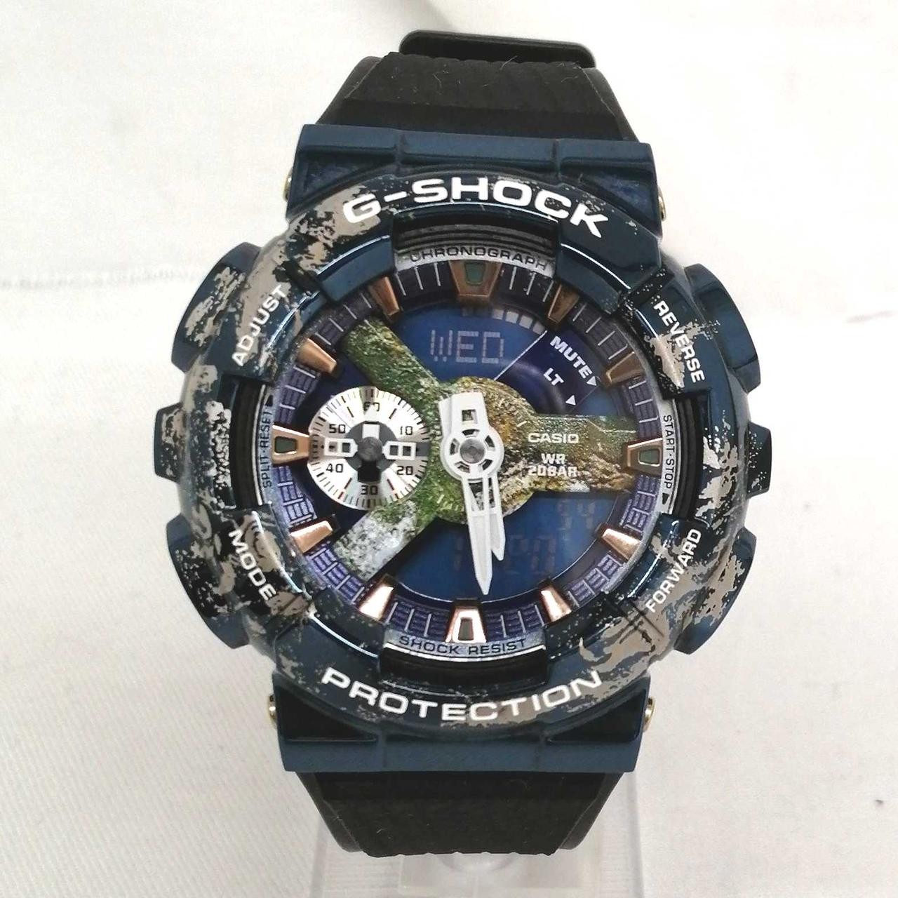 CASIO GM-110EARTH G-SHOCK 962222 Rugged Solar-Powered Watch with Earth Tone Design