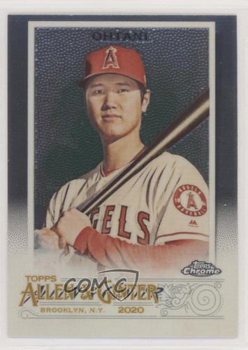 2020 Topps Allen & Ginter Chrome Shohei Ohtani #24 02td