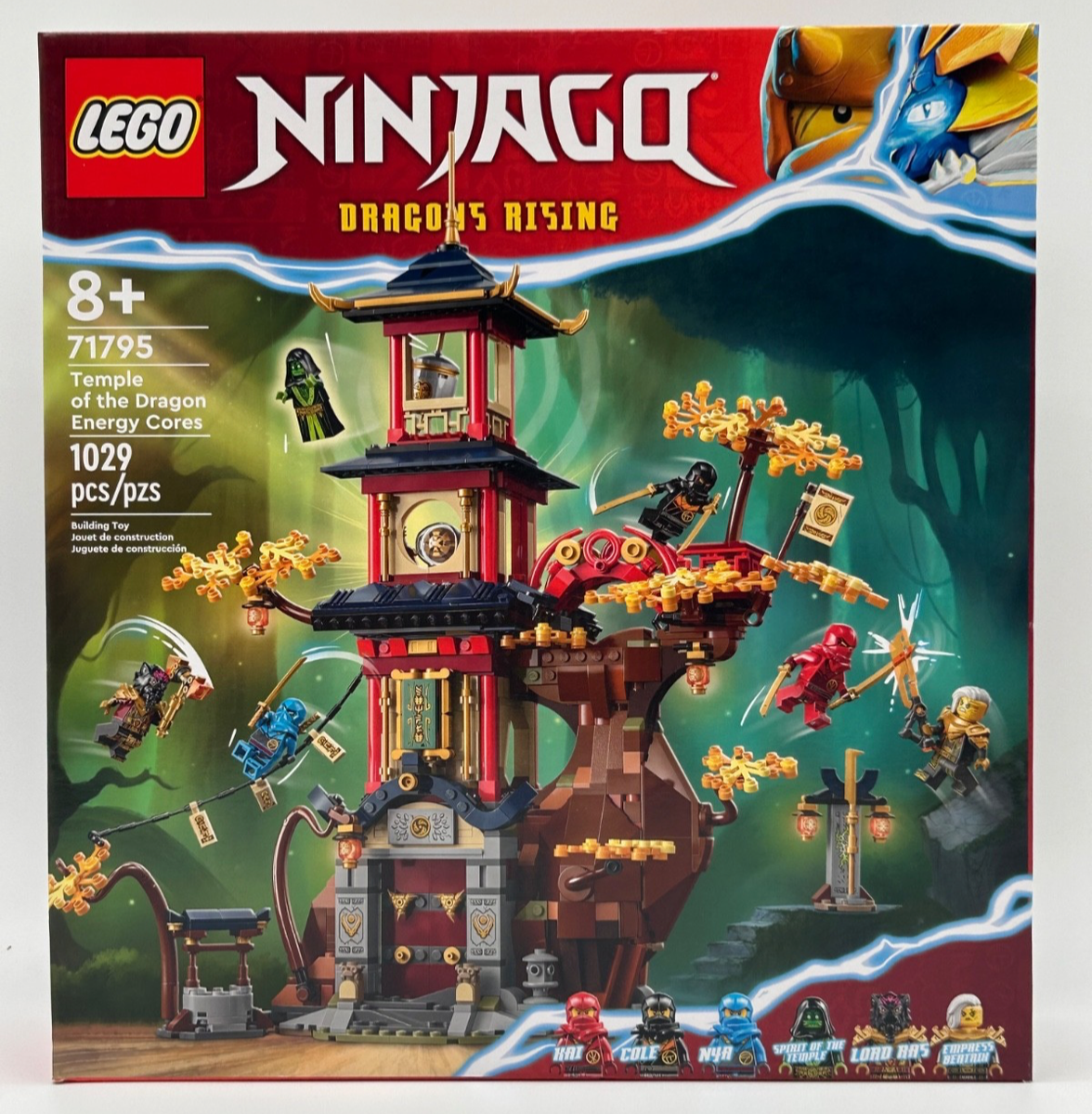 貝柱１ｋ ２セットShin Kai - Ninjago Dragons Rising 71795 71797 LEGO Red Ninja Minifigure