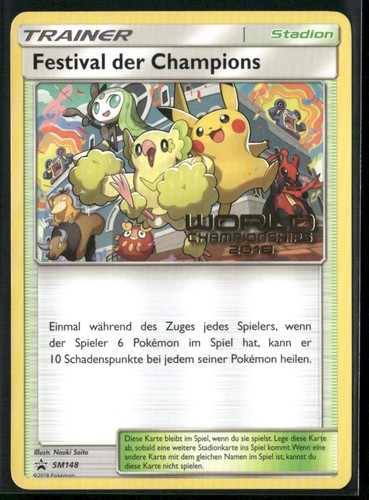 SM Promos #SM148 Champions Festival 2018 German
