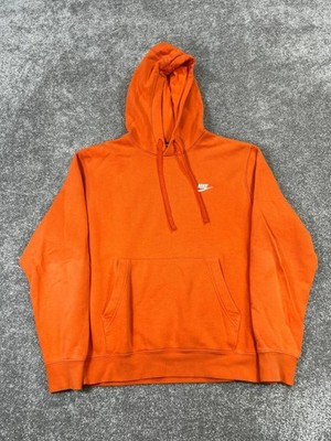 nike orange hoodie mens
