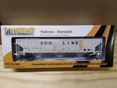 Tangent Soo Line PS-2 4750 Covered Hopper #75466