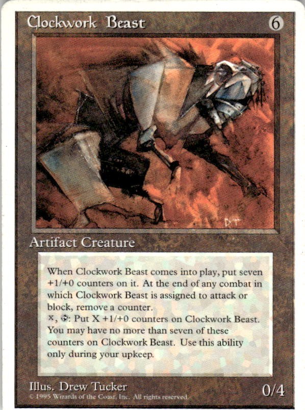 Clockwork Beast R Fourth Edition NM