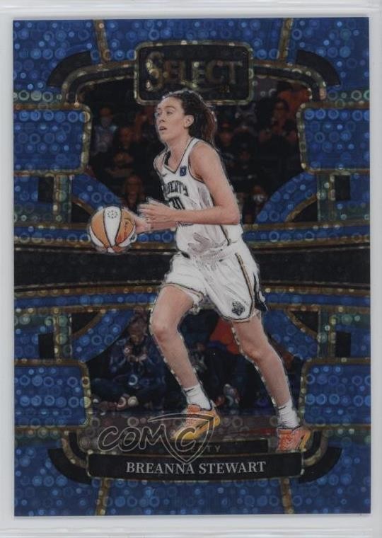 2024 Select WNBA Concourse Light Blue Disco Prizm /125 Breanna Stewart #13 1jb0