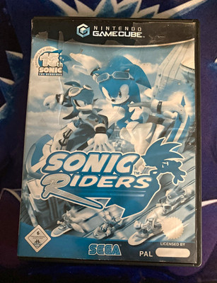 SEGA Sonic Riders Nintendo GameCube PAL Rennspiel USK 6 inkl. Handbuch