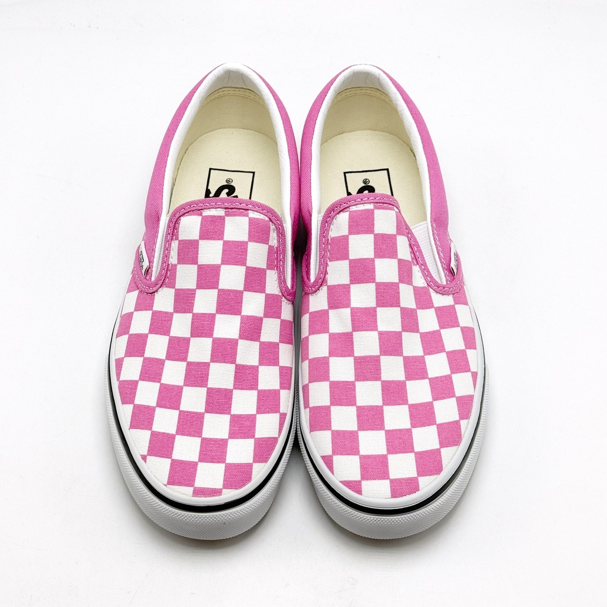 NEW* Unisex VANS CLASSIC CHECKERBOARD SLIP-ON FIZZ PINK