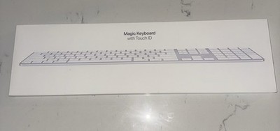 NEW Apple Magic Keyboard w/ Touch ID and Numeric Keypad A3119
