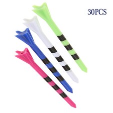 30PCS Golf Tees Plastic 3 1/4 Inch with Four Claws Prong for Hybrids Wholesale
