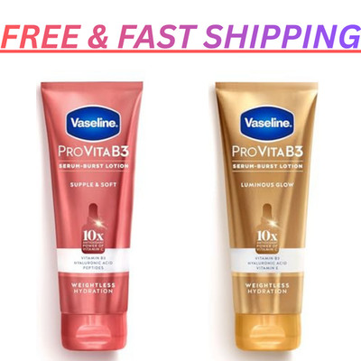 Vaseline Pro VitaB3 Serum-in-Lotion, Lightweight Moisturizing Body