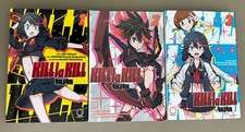 KILL la KILL Vol 1-3 Manga Set Completo 1° Stampa UDON Inglese HTF OOP Leggi Una Volta