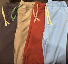 Figs Tansen Jogger Scrub Pants Mens Size Small Technical Collection SET OF 4