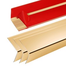 4Pcs 36" Metal Corner Protector, L-Molding Corner Guards for Walls, Cabinets,...