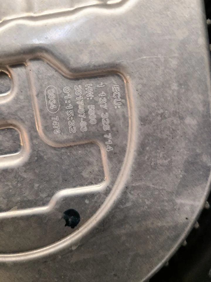 2014 - 2021 CHEVROLET SILVERADO 1500 PICKUP Radiator Fan Motor Fan Assembly Foto 3 de 4