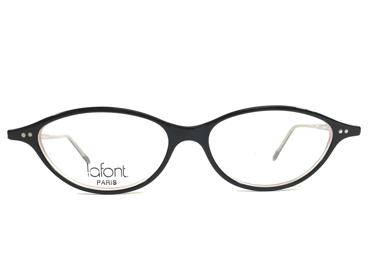 Jean Lafont Paris Jockey 48 100 Black‎ Oval Eyeglasses Frame France 48-16-145 Jean Lafont Paris Jockey 48 100 Black Oval | Mercari main image 2