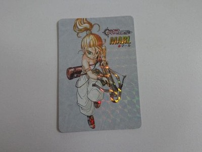 Chrono Trigger Marle Carddas Square Ver. Rare Not for Sale Trading Card