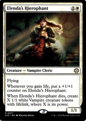 NM - Elenda's Hierophant R Commander: The Lost Caverns of Ixalan 71