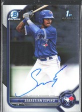 2022 Bowman Chrome #CPA-SE Sebastian Espino Prospect Autographs