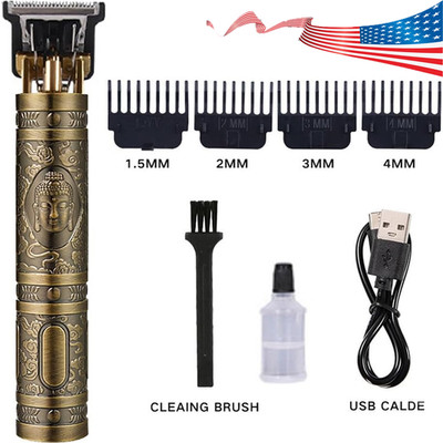Professional Cordless Hair Clippers Trimmer Cutting Beard Barber Shaving Machine