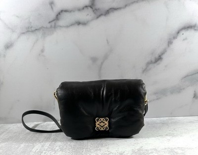 Loewe Leather Puffer Goya Shoulder Bag