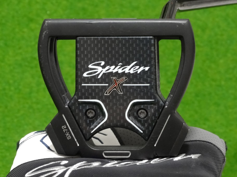 Beauty PGA Tour Supplies Taylormade SPIDER X SX 72 BLACK
