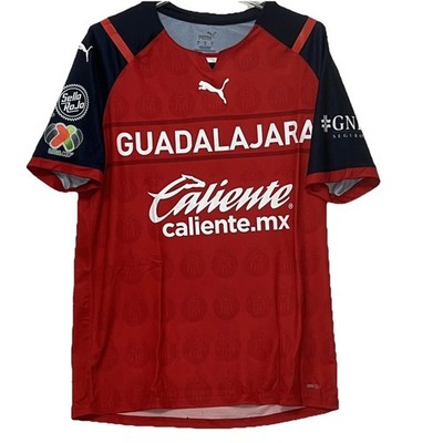 Puma 2021/22 Chivas Authentic Player Version 3rd Soccer Game Jersey Men Large