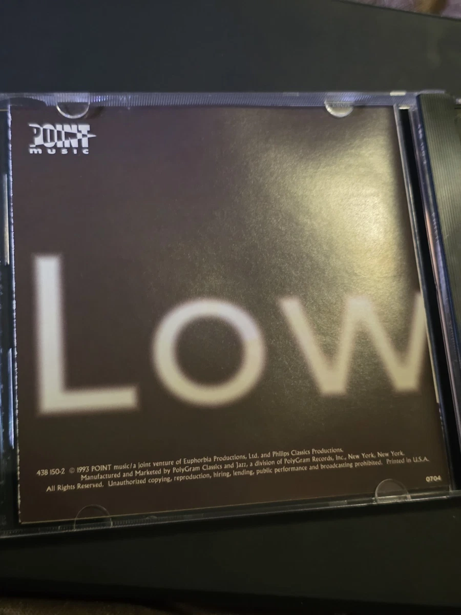 Philip Glass - LOW Symphony - Music of Eno & Bowie - Autographed Insert