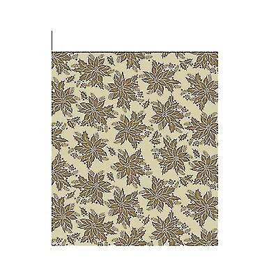 Brown Floral Fabric