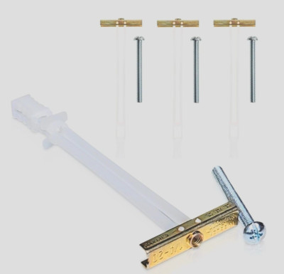 TOGGLER SNAPTOGGLE Drywall Anchor with bolts for 1/4-20 Fastener size-Set of 4