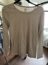 Sonoma Shirt Womens XL Long Sleeve The Everyday Ribbed Tee