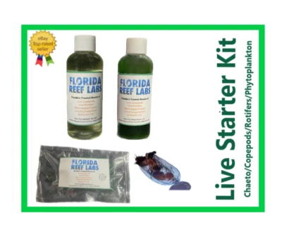 LIVE Starter Kit (chaeto/copepods/rotifers/phytoplankton) - Florida Reef Labs®