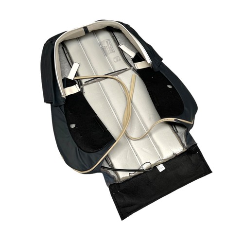 Genuine Range Rover L322 02-09 Seat Back Cover Navy Oxford Leather HBA500960JMN - Picture 2 of 5