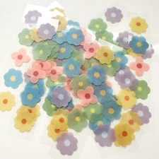 Flower Sticker 5pc 15mm Masking material New From Japan w/ tracking