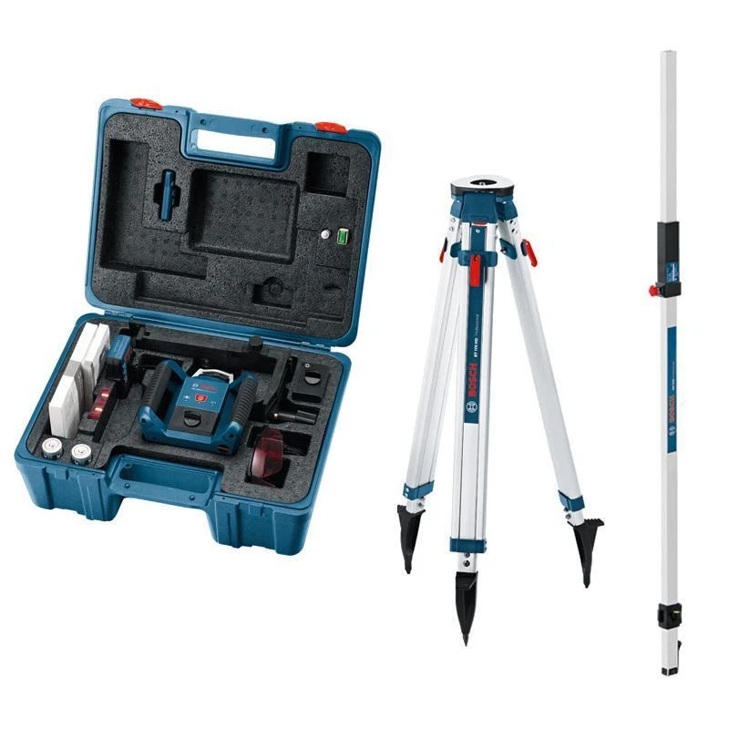 Bosch Rotationslaser GRL 400 H Set inkl. LR1, GR240, BT170HD und Koffer