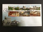 GB QEII 2017 Windsor Castle Set on Unaddressed First Day Cover - Windsor S/H/S