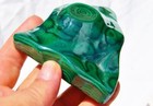 Bullseye Bulls Eye 106mm Malachite Congo Beauty Polished Crystals 4.2" 4240 exx — photo 3
