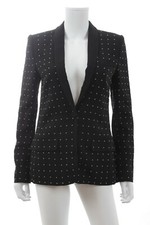 A.l.c. 'james' Stud-embellished Crepe Blazer / Black / Rrp: £690.00