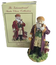 The International Santa Claus Collection Luxembourg St. Nicholas with Box 5 inch