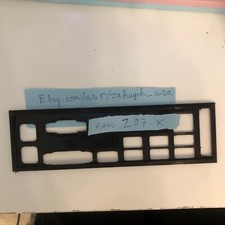 Asus Z97-K IO Shield, 3D Printed, I/O Backplate
