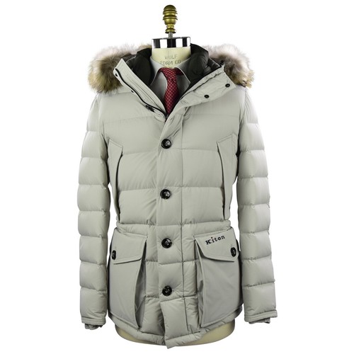 NEW KITON FUR COAT Pa and Ea SZ 38 US 