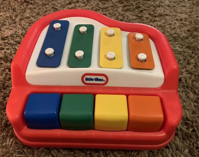 Little Tikes TapATune Pretend Play Red Toy Piano Xylophone Baby